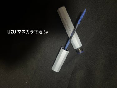 UZU BY FLOWFUSHI MOTELASH(ウズ モテラッシュ)のクチコミ「UZU BY FLOWFUSHI CLEAR BLUE

まつげ美容液も兼ねているので日中もま.....」（1枚目）