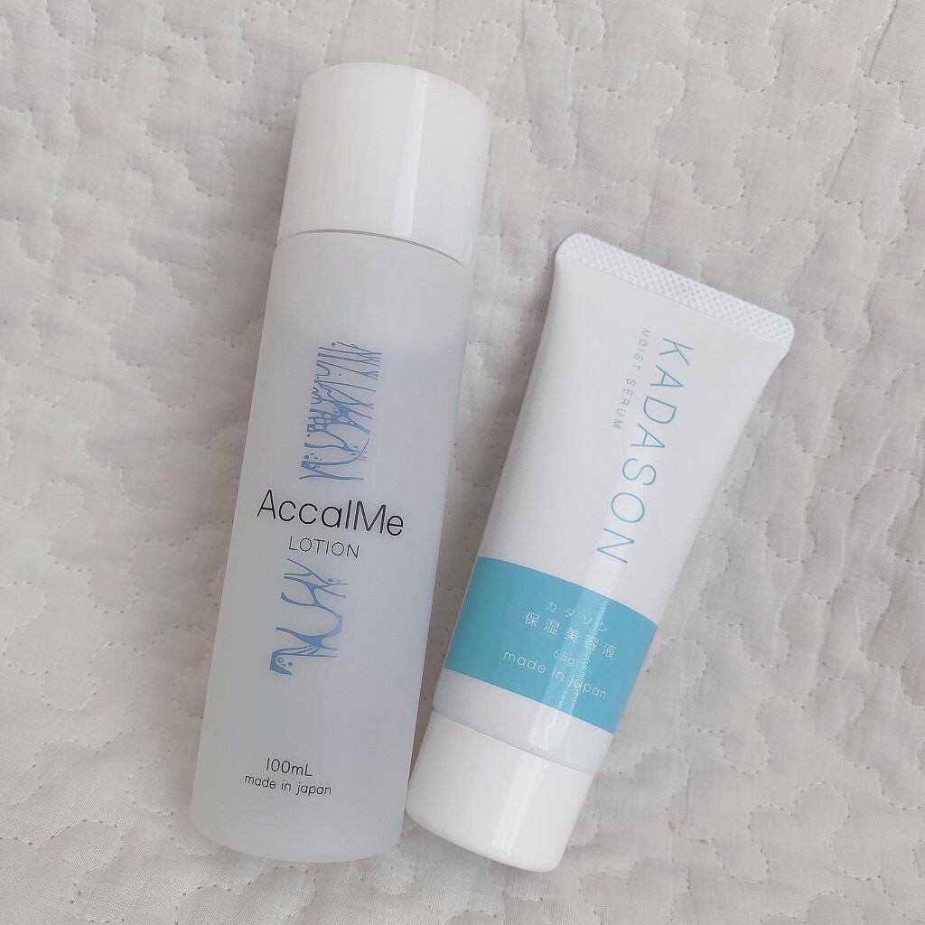 ·

AccalMe 化粧水
価格 ¦ 4813円 ( 税込 )
内容量 ¦ 100ml

赤ら顔の原因を追究した敏感肌用の
オイルフリー化粧水🧸🌸

ずーっとチークを付けたみたいな
頬っぺの赤みに加え、最近はマスクで擦れたり
乾燥で日