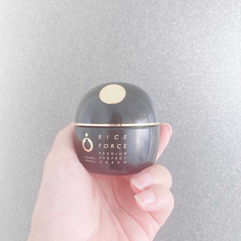 プレミアムパーフェクトクリーム/ライスフォース/フェイスクリームを使ったクチコミ(1枚目)