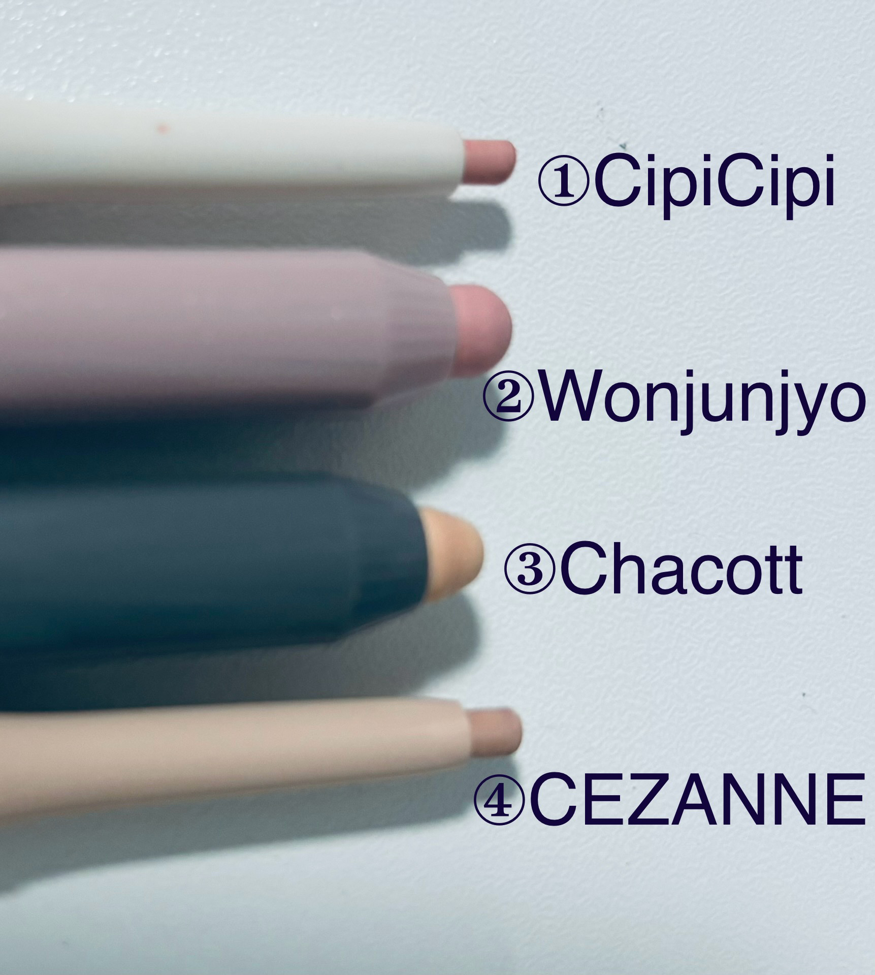 ウォンジョンヨ　メタルシャワーペンシル/Wonjungyo/スティックアイシャドウを使ったクチコミ（2枚目）