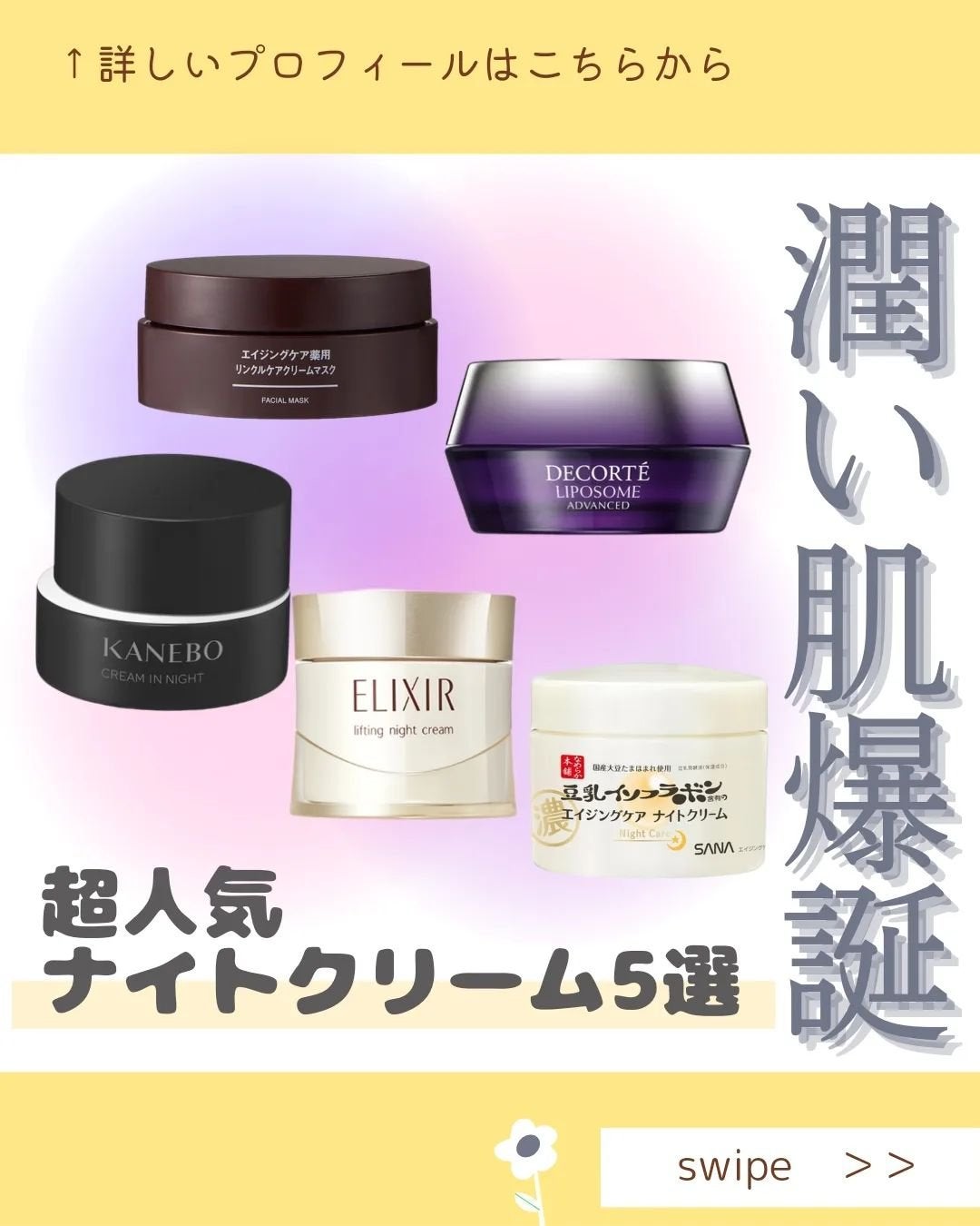 MICOKA☆フォロバ on LIPS 「おすすめのナイトクリームを紹介するよ✨寝ている..」(1枚目)