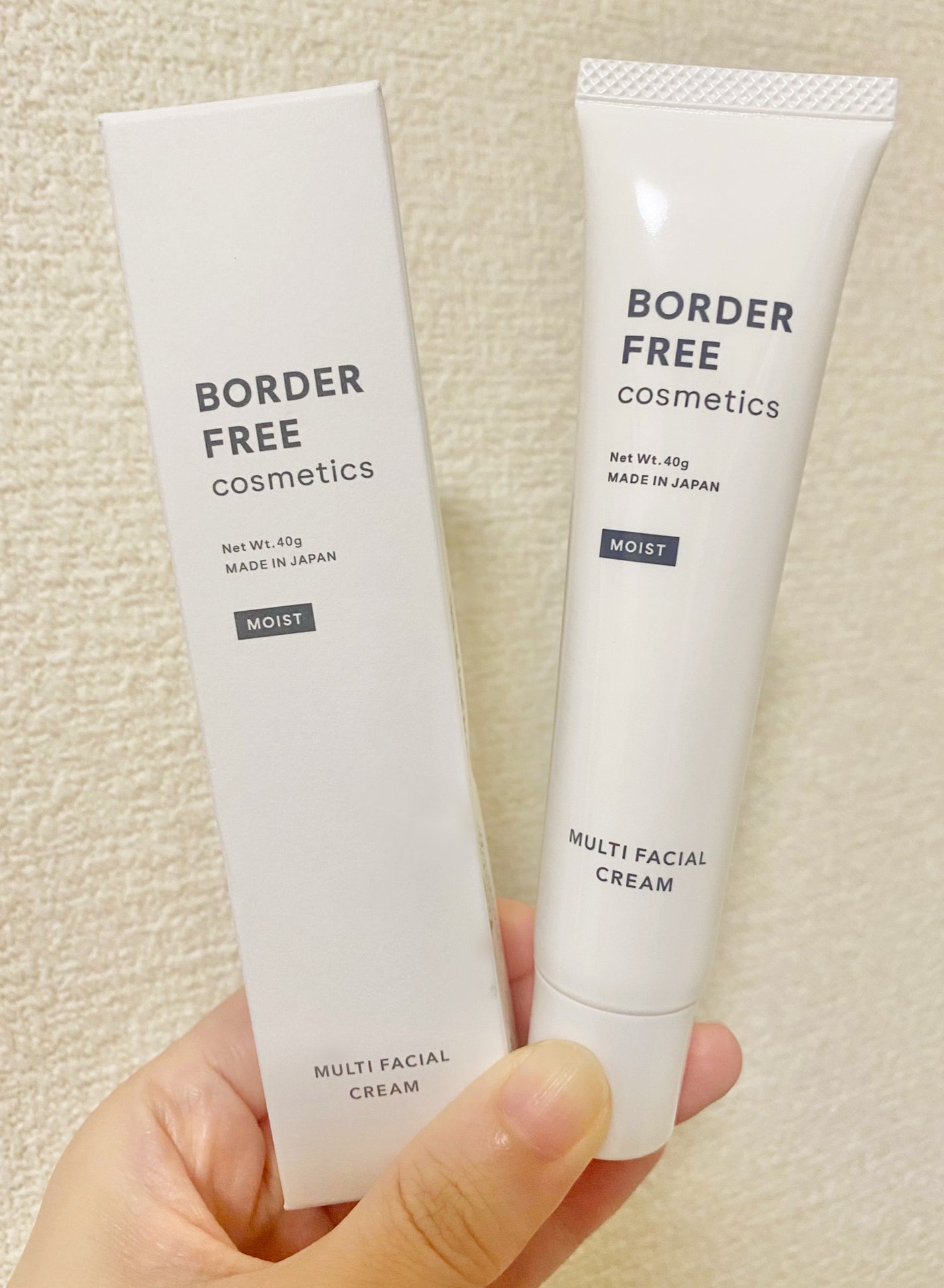 マルチフェイシャルクリーム MOIST/BORDER FREE cosmetics/フェイスクリームを使ったクチコミ(1枚目)