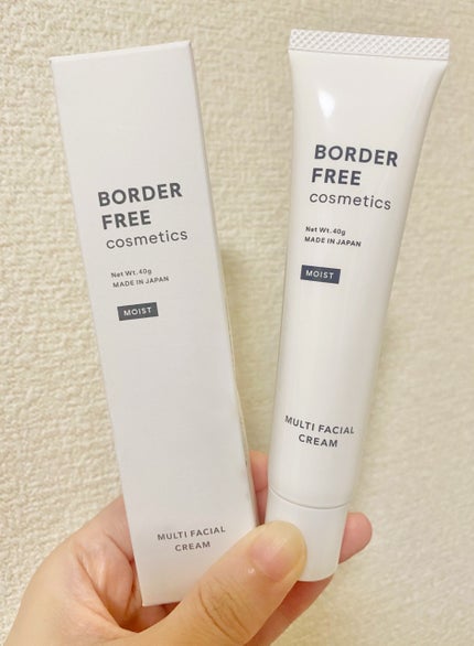 マルチフェイシャルクリーム MOIST/BORDER FREE cosmetics/フェイスクリームを使ったクチコミ(1枚目)