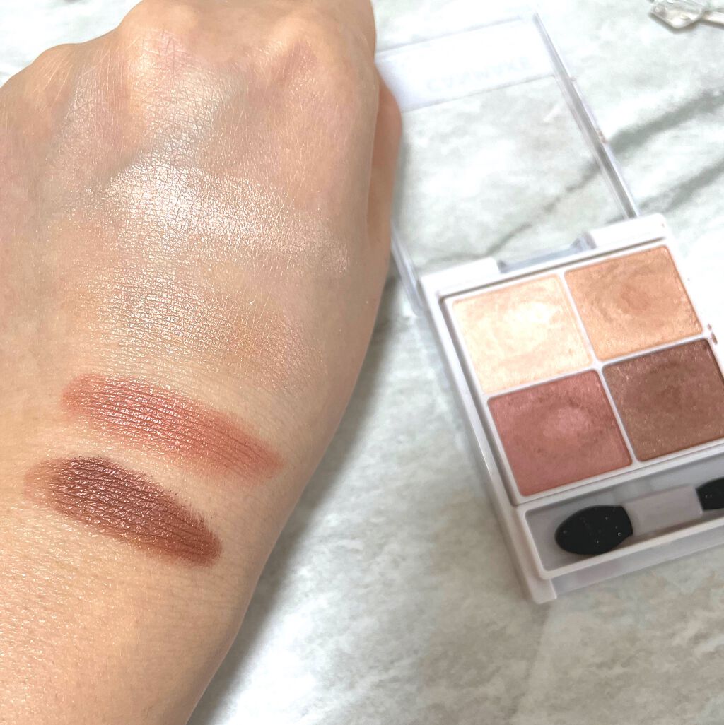 シルキースフレアイズ/キャンメイク/アイシャドウパレットを使ったクチコミ(3枚目)