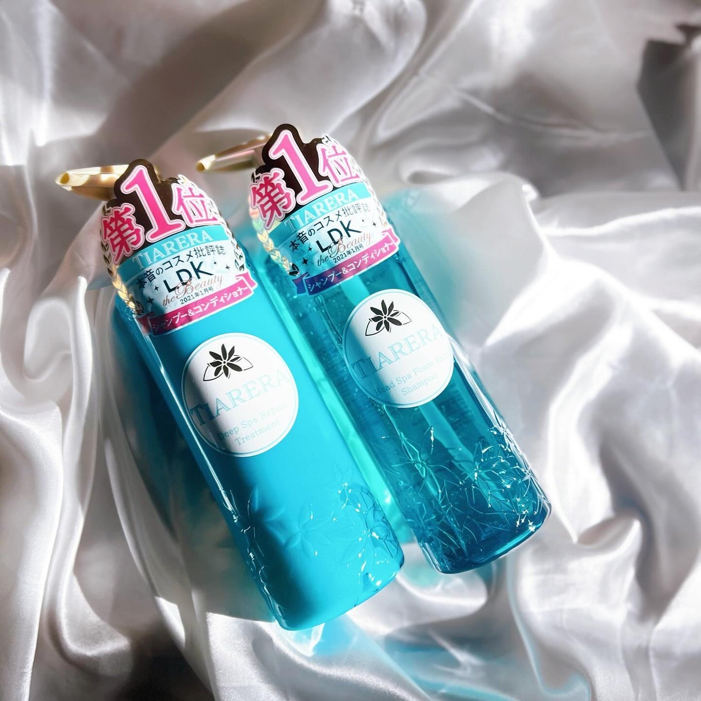 ヘッドスパフォームリッチシャンプー/ディープスパリペアトリートメント/TIARERA/市販シャンプーを使ったクチコミ(2枚目)