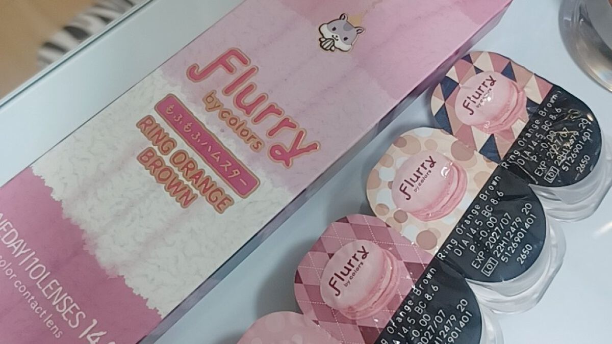 Flurry by colors 1day/Flurry by colors/ワンデー（１DAY）カラコンを使ったクチコミ（1枚目）