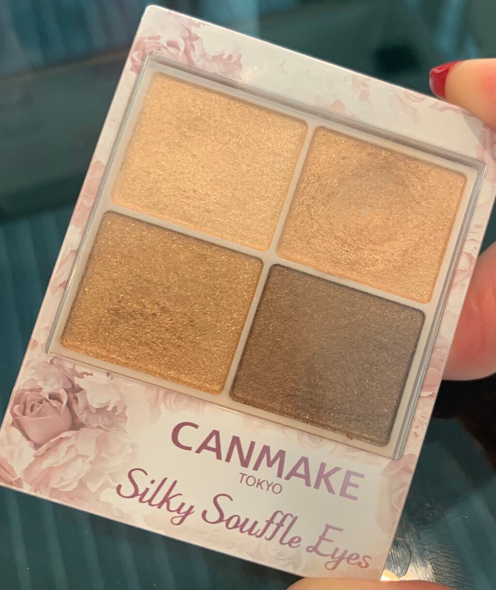 シルキースフレアイズ/キャンメイク/アイシャドウパレットを使ったクチコミ(1枚目)