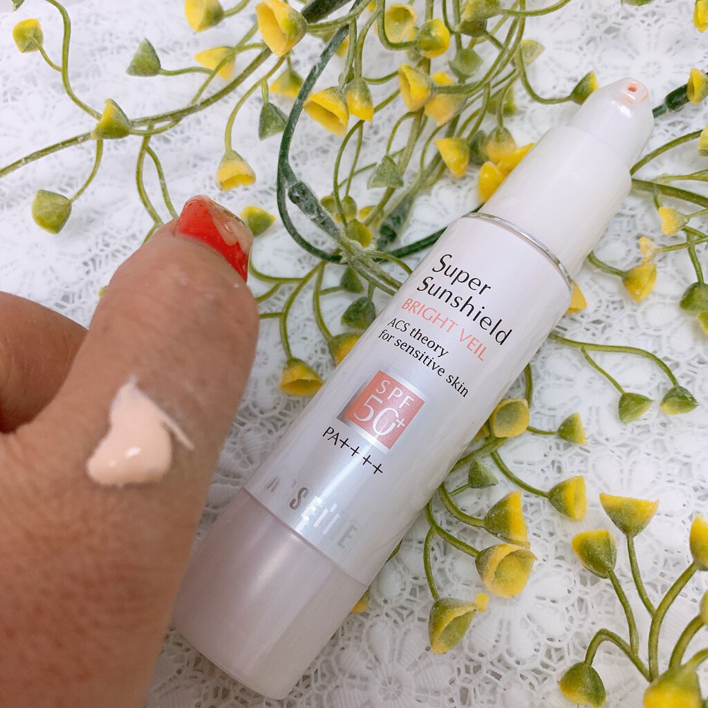 スーパーサンシールド ブライトヴェール/ACSEINE/化粧下地を使ったクチコミ(3枚目)