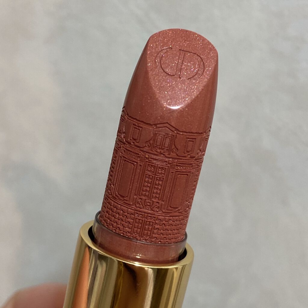 ルージュ ディオリフィック 〈アトリエ オブ ドリームズ〉 074 ローズ ディヴェール サテン（生産終了）/Dior/口紅を使ったクチコミ（3枚目）