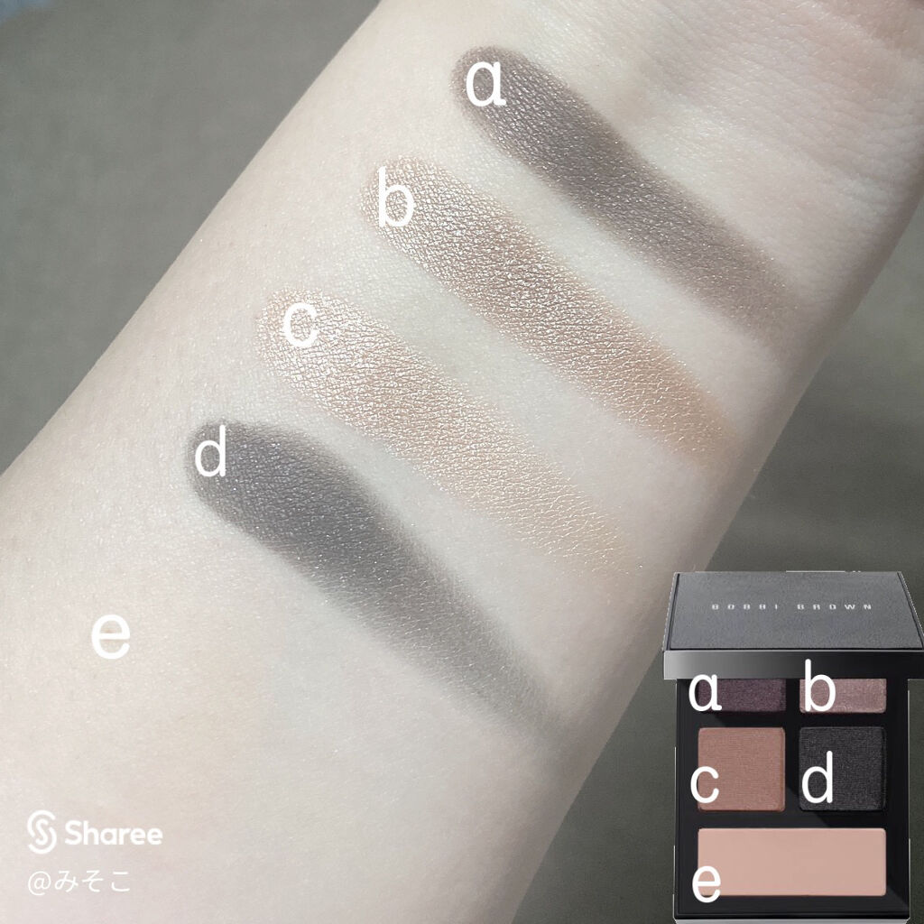 エッセンシャル マルチカラー アイシャドウパレット ナイトスモーク/BOBBI BROWN/アイシャドウパレットを使ったクチコミ（3枚目）