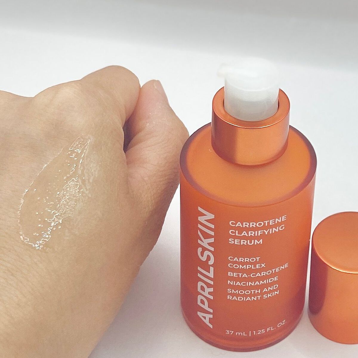 リアルカロテンブレミッシュクリアセラム/APRILSKIN/美容液を使ったクチコミ(4枚目)