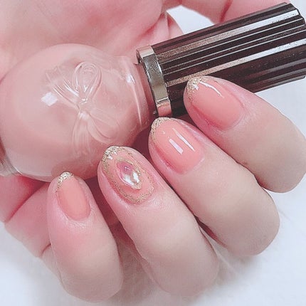 シュガードール オールインワンネイルR 03 アプリコットベージュ/シュガードール/オールインワンネイルを使ったクチコミ(2枚目)