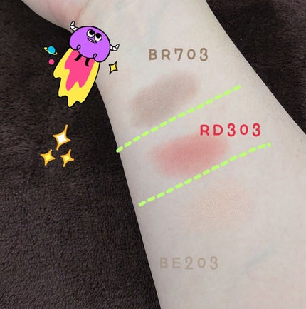 シャドーカスタマイズ (フローティング)/MAJOLICA MAJORCA/単色アイシャドウを使ったクチコミ(3枚目)