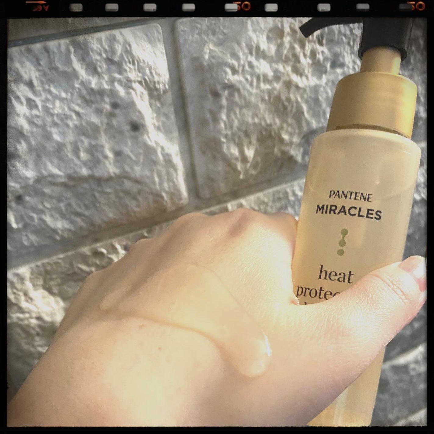 ヒートプロテクション ヘアオイル(洗い流さないトリートメント)/パンテーン/アウトバストリートメントを使ったクチコミ(2枚目)