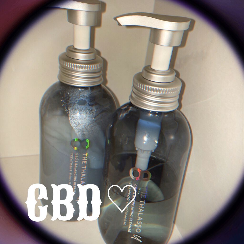 エイトザタラソ ユー CBD＆リフレッシング クレンズ 美容液シャンプー／CBD＆バランシング ダメージリペア 美容液ヘアトリートメント/エイトザタラソ/市販シャンプーを使ったクチコミ（1枚目）