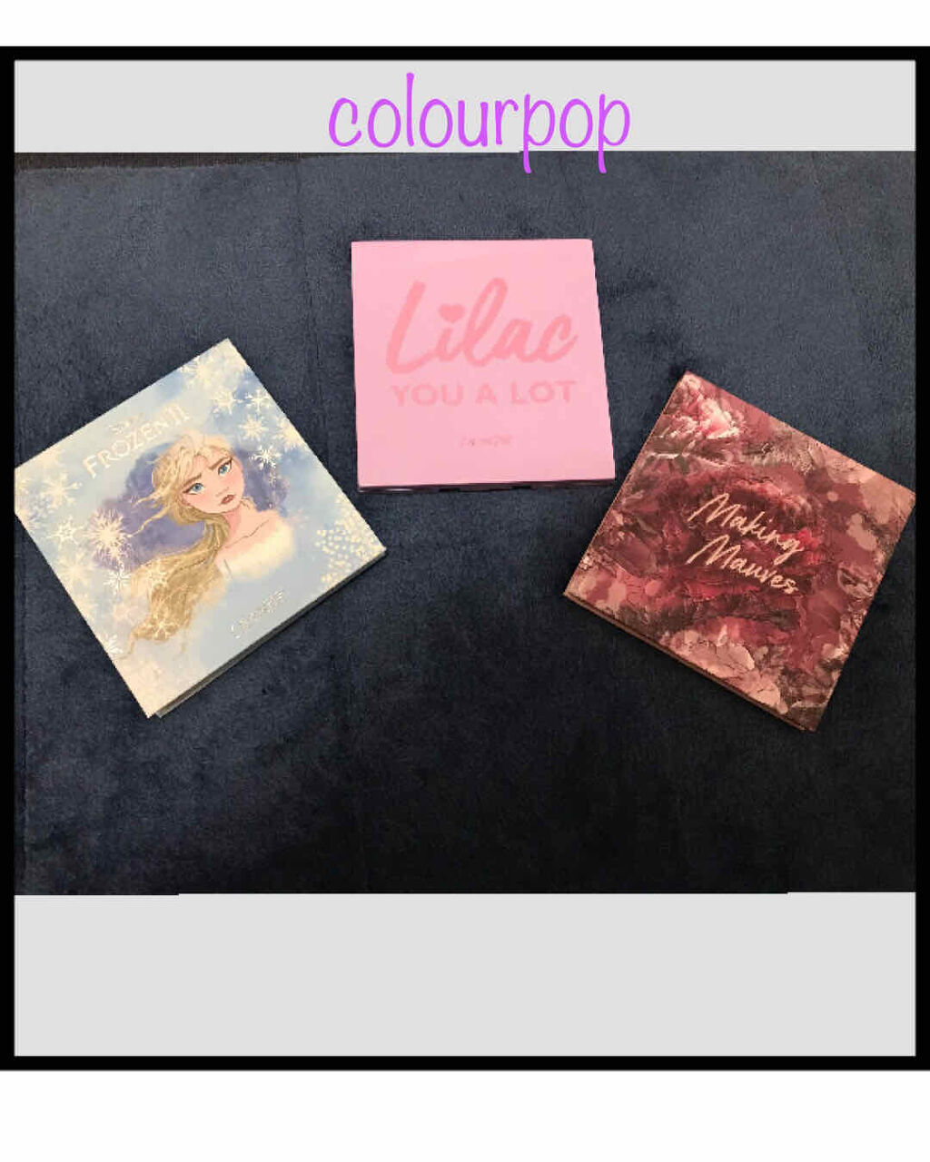 Lilac You A Lot Shadow Palette/ColourPop/アイシャドウパレットを使ったクチコミ（1枚目）