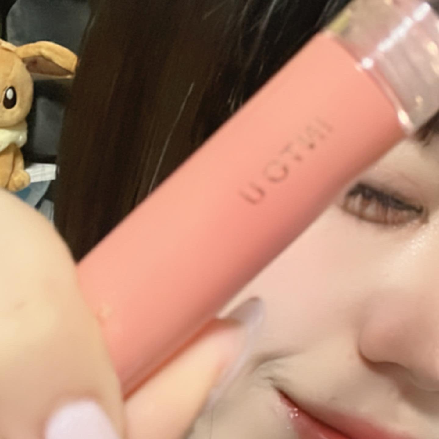 ウォーターリフレクティングリップティント/INTO U/リップティントを使ったクチコミ（2枚目）