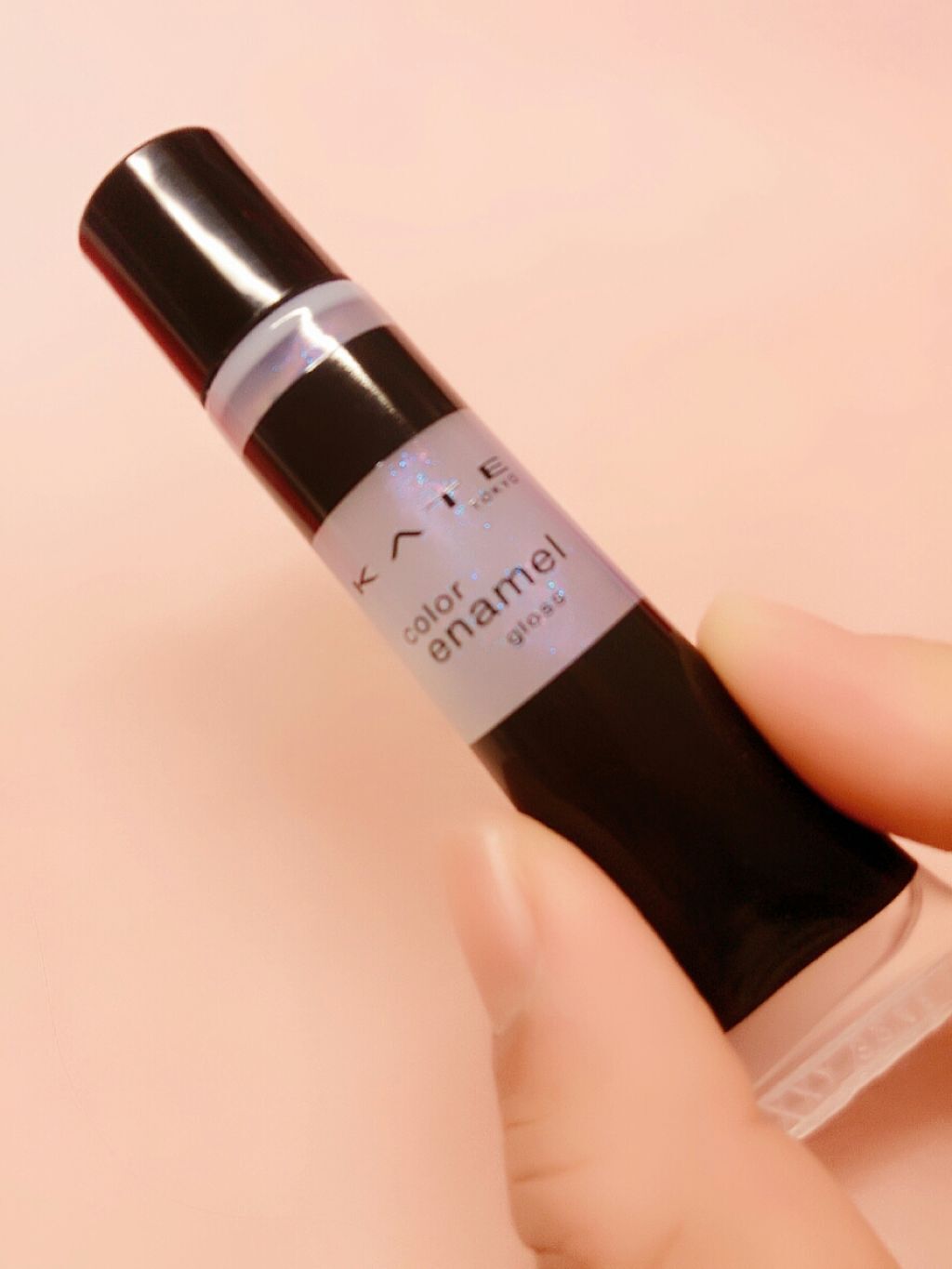 カラーエナメルグロス/KATE/リップグロスを使ったクチコミ（2枚目）