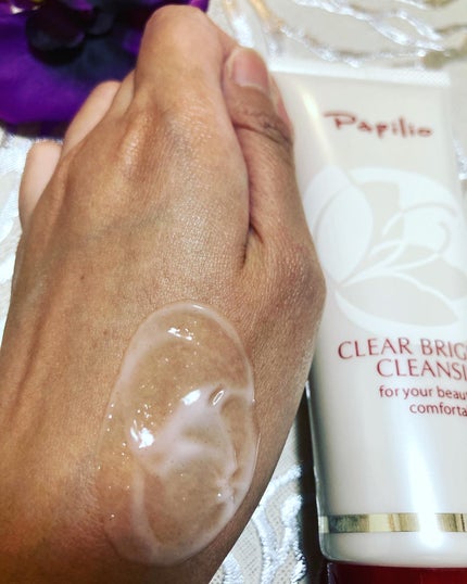 クリアブライトクレンジング/Papilio/ミルククレンジングを使ったクチコミ(4枚目)