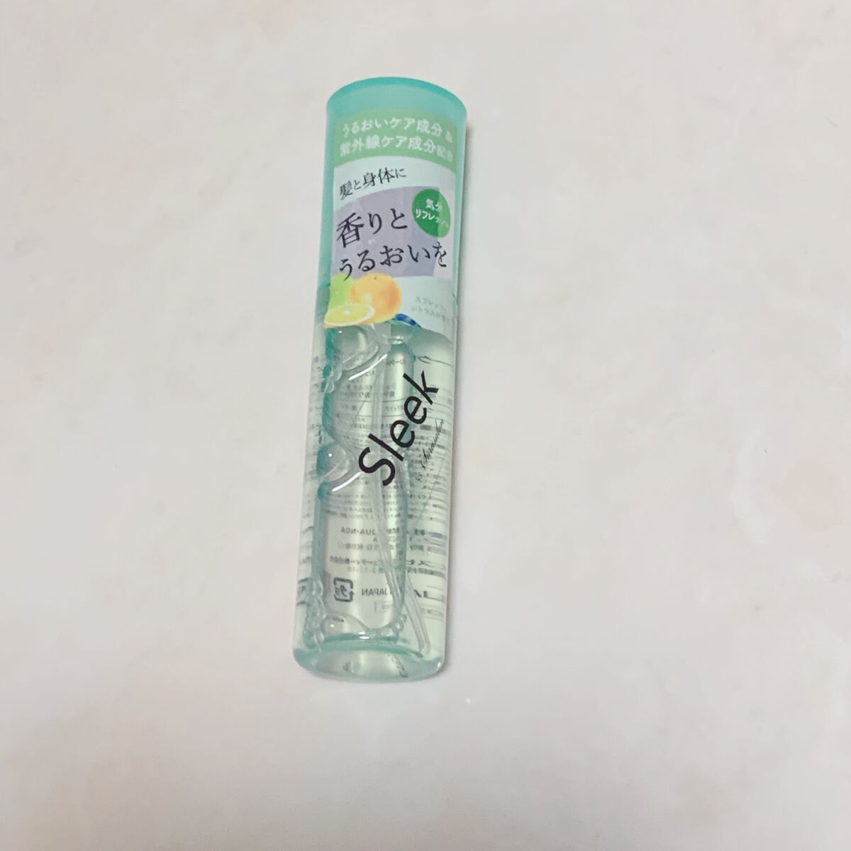 ヘア＆ボディミスト スプラッシュシトラスの香り/スリーク by サラサロン/ヘアミストを使ったクチコミ（2枚目）