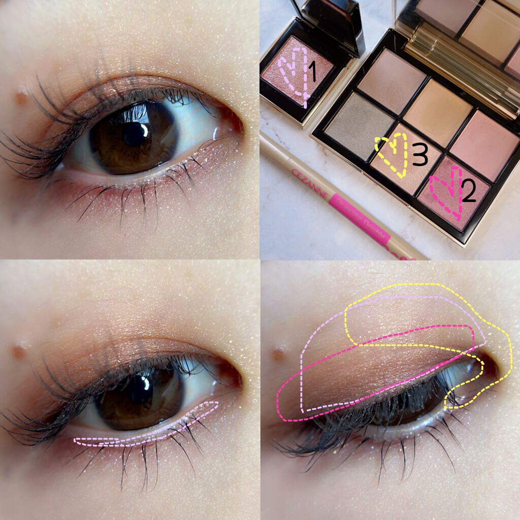 描くふたえアイライナー/CEZANNE/リキッドアイライナーを使ったクチコミ(5枚目)