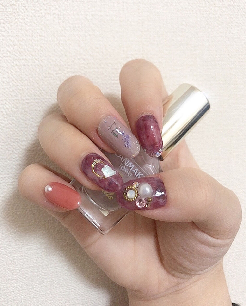 カラフルネイルズ/キャンメイク/マニキュアを使ったクチコミ（1枚目）