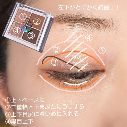 インフィニティフラター/S2ND/アイシャドウパレットを使ったクチコミ(8枚目)