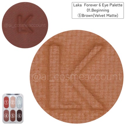フォーエバー6アイパレット/Laka/アイシャドウパレットを使ったクチコミ(7枚目)