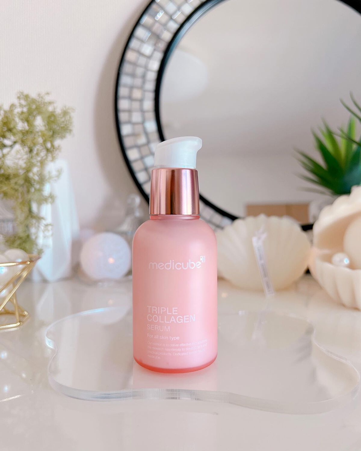 medicube 美顔器 美容液 化粧水 セット もち肌コラーゲンセラム3.0｜MEDICUBE他、1商品を使った口コミ