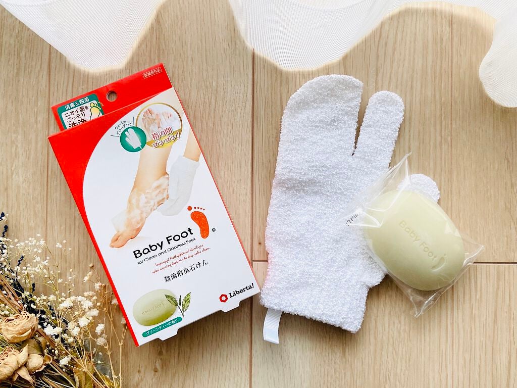 殺菌消臭石けん グリーンティーの香り/ベビーフット/ボディ石鹸を使ったクチコミ(4枚目)