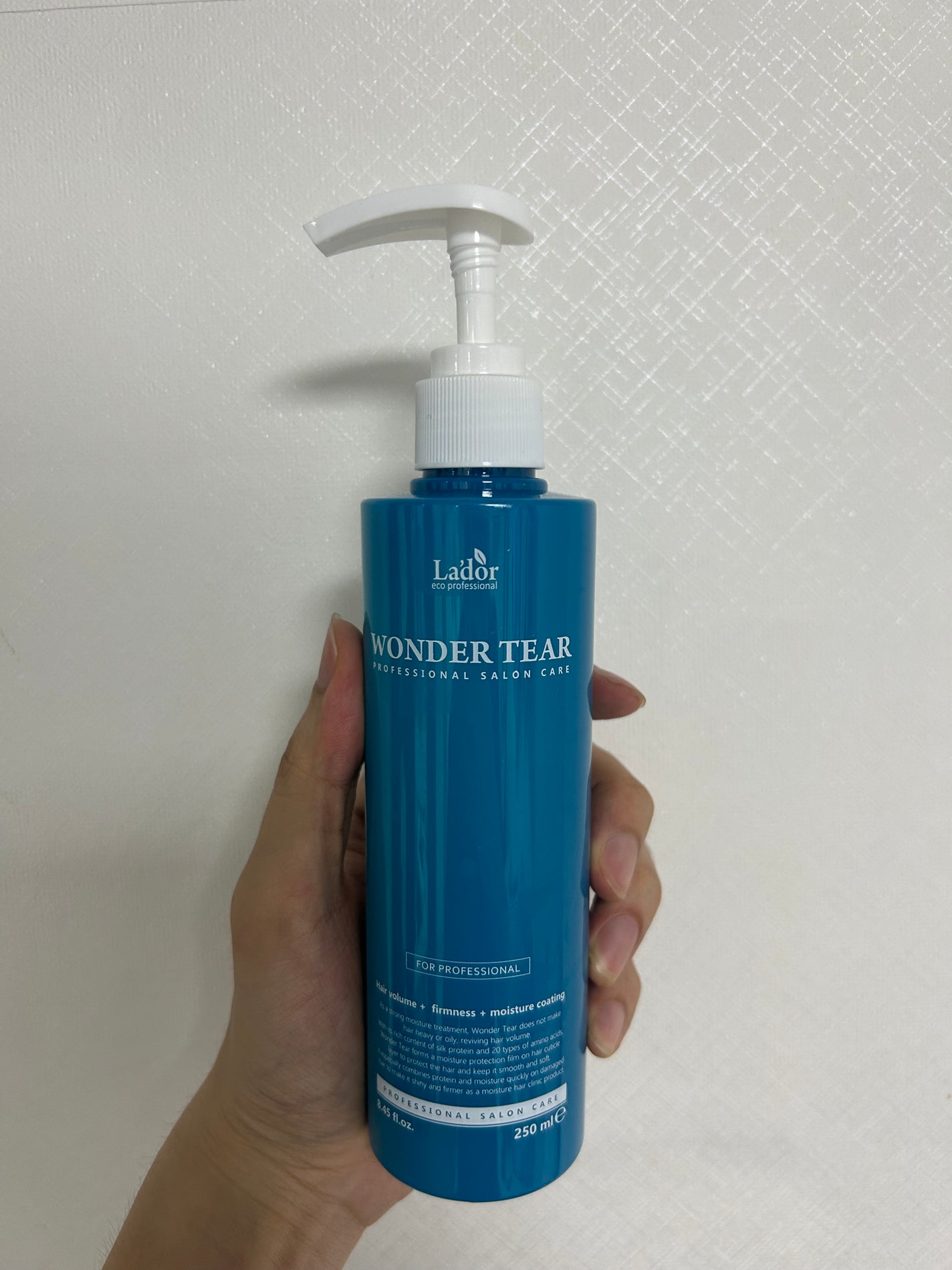 WONDER TEAR/La'dor/洗い流すヘアトリートメントを使ったクチコミ(1枚目)