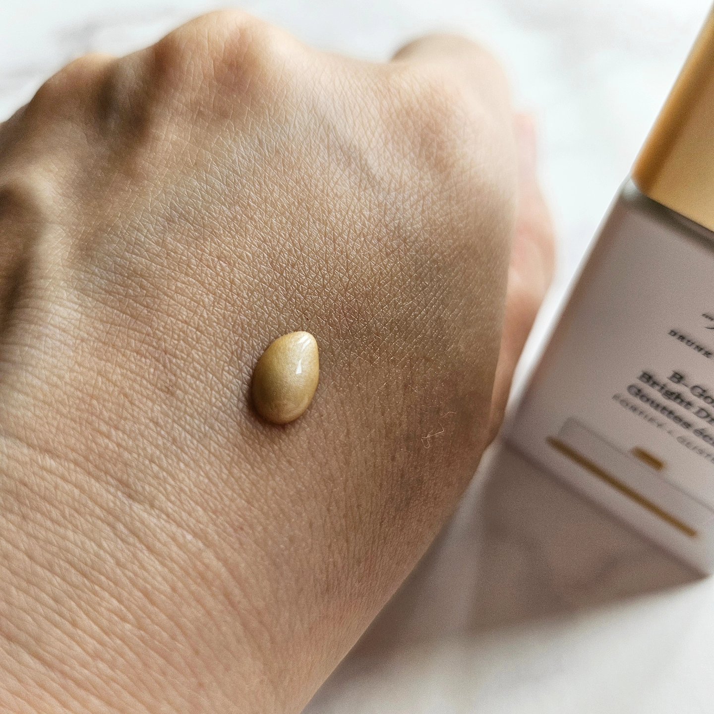 ビーゴールディ ブライト ドロップス/Drunk Elephant/美容液を使ったクチコミ（3枚目）