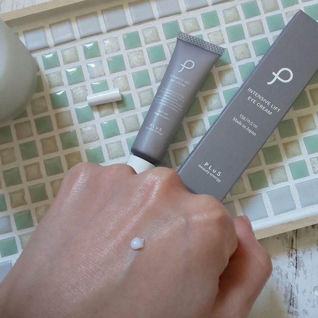 インテンシブリフト アイクリーム/PLuS/アイケア・アイクリームを使ったクチコミ（1枚目）