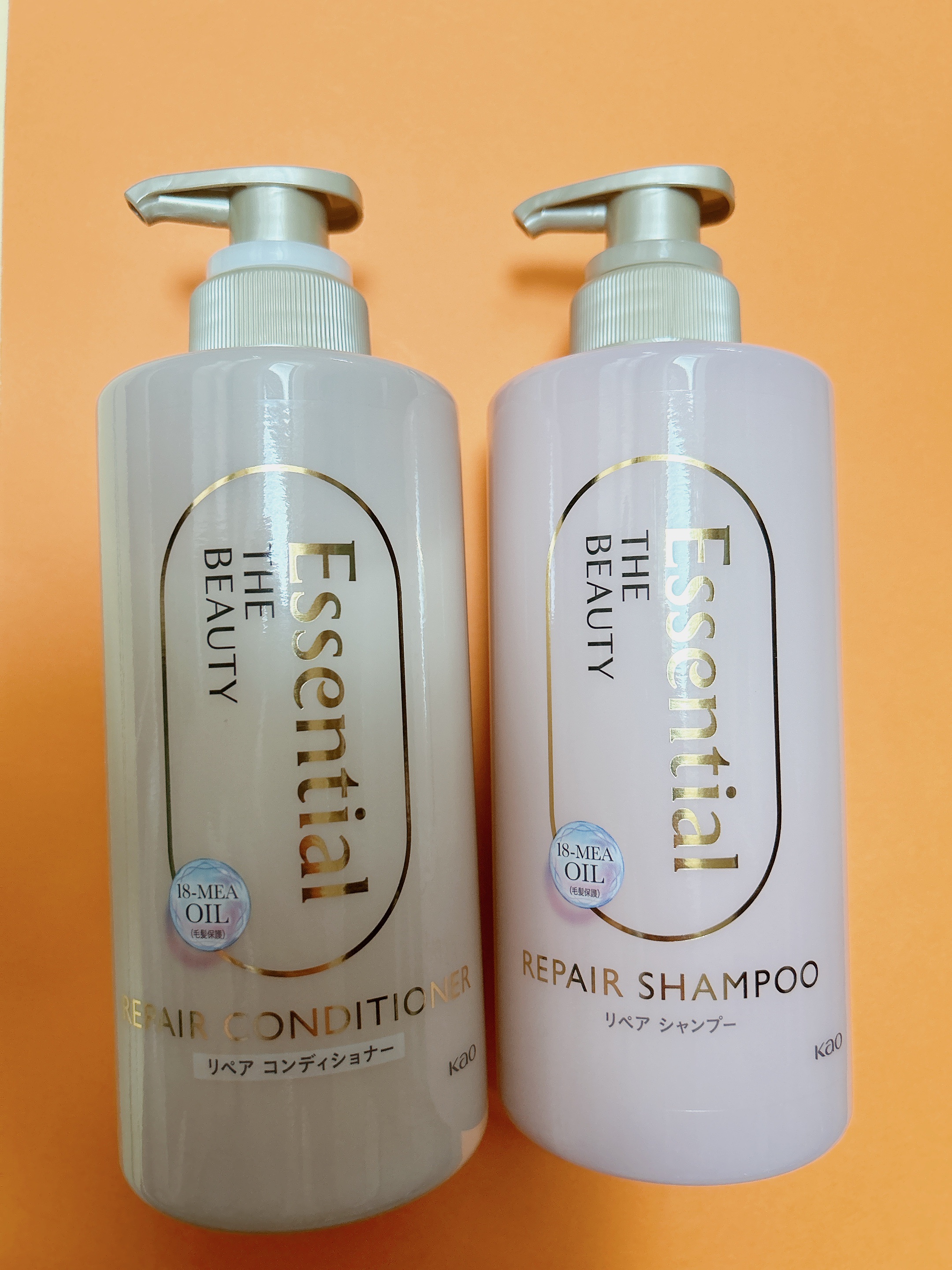 ザビューティ リペアシャンプー・コンディショナー/エッセンシャル/市販シャンプーを使ったクチコミ（1枚目）