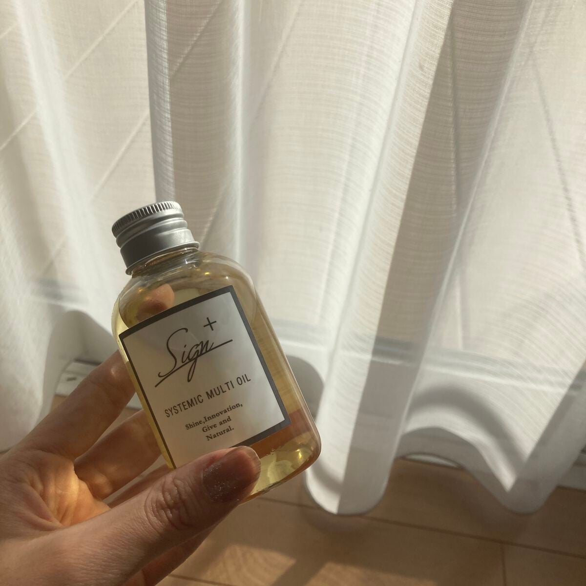 システミックオイル/Sign/ヘアオイルを使ったクチコミ(1枚目)