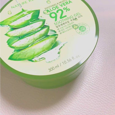 GWに釜山へ旅行に行ったので、ぼちぼち韓国での購入品もあげていきます♡

NATURE REPUBLIC
ALOE VERA92％ SOOTHING GEL
釜山で4400ウォン(約440円)で購入。
