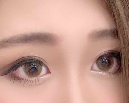 knock knock/SHOBIDO/カラーコンタクトレンズを使ったクチコミ(4枚目)