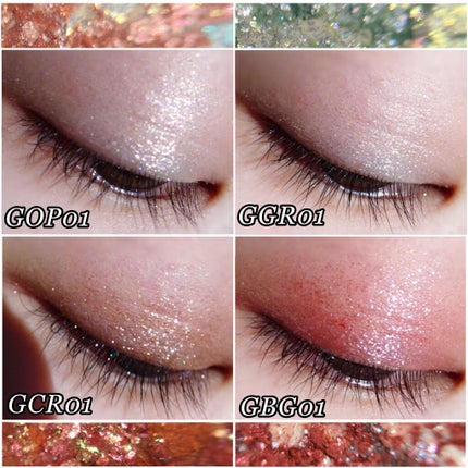 グリッタープリズム シャドウ/MISSHA/グリッターを使ったクチコミ(5枚目)