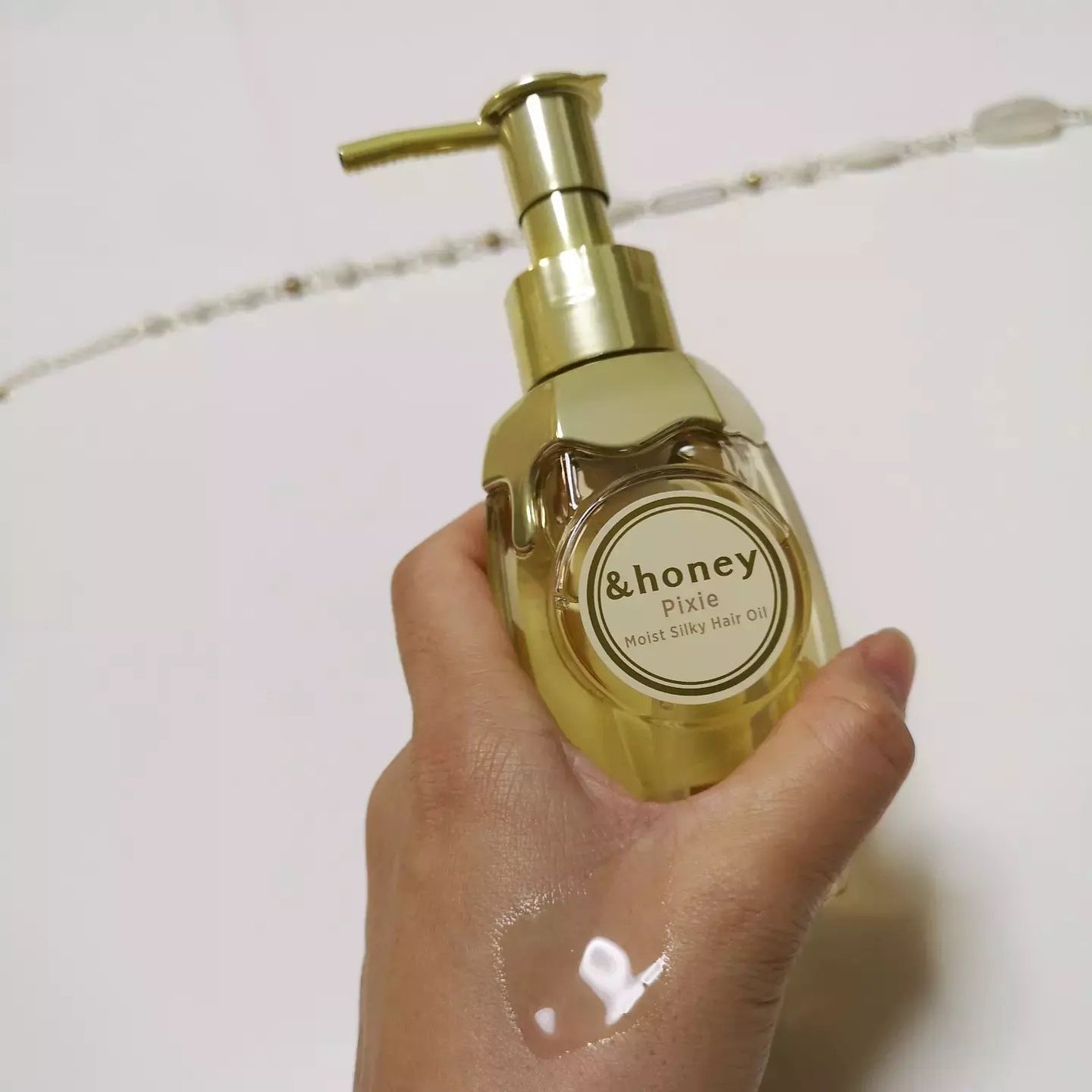 アンドハニー ピクシー モイストシルキー ヘアオイル3.0/&honey/ヘアオイルを使ったクチコミ(4枚目)