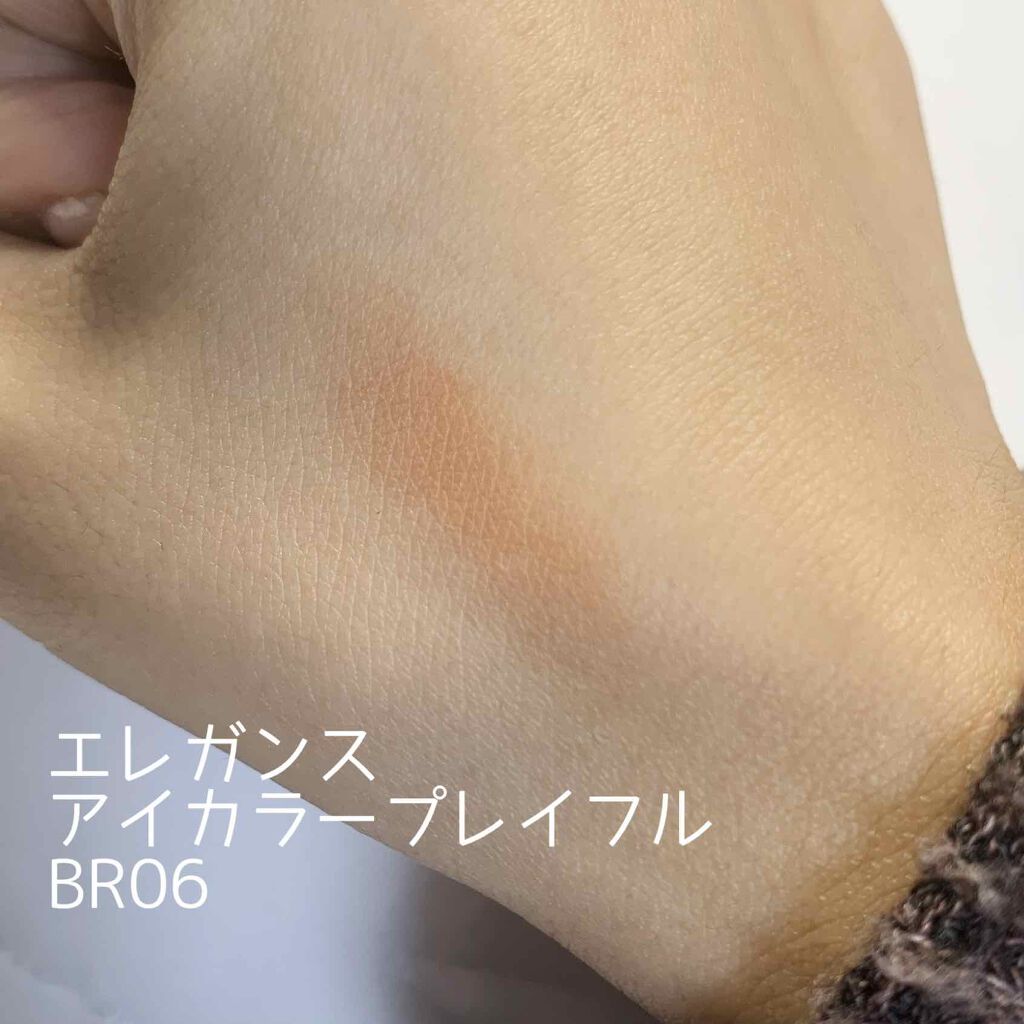 アイカラー プレイフル BR06/エレガンス クルーズ/単色アイシャドウを使ったクチコミ（2枚目）