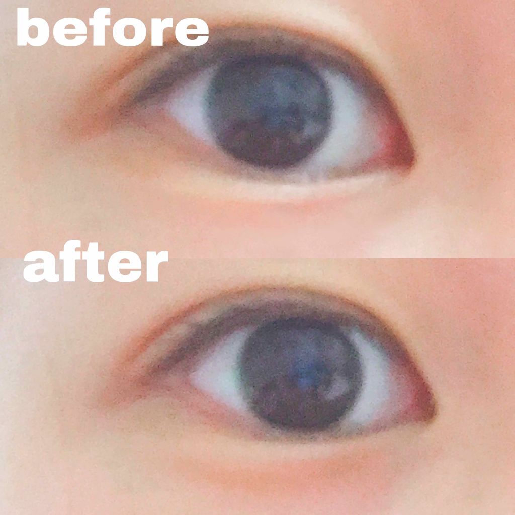 描くふたえアイライナー/CEZANNE/リキッドアイライナーを使ったクチコミ(2枚目)