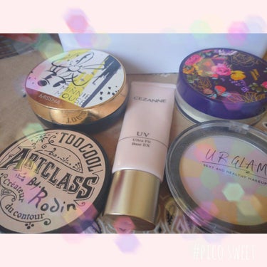 UR GLAM　MARBLE FACE POWDER/U R GLAM/プレストパウダーを使ったクチコミ（1枚目）