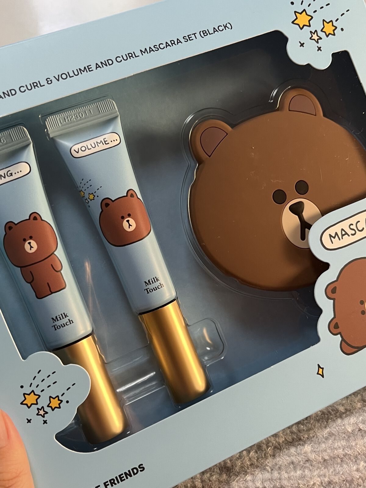 オールデイ ボリュームアンドカールマスカラ/Milk Touch/マスカラを使ったクチコミ（2枚目）