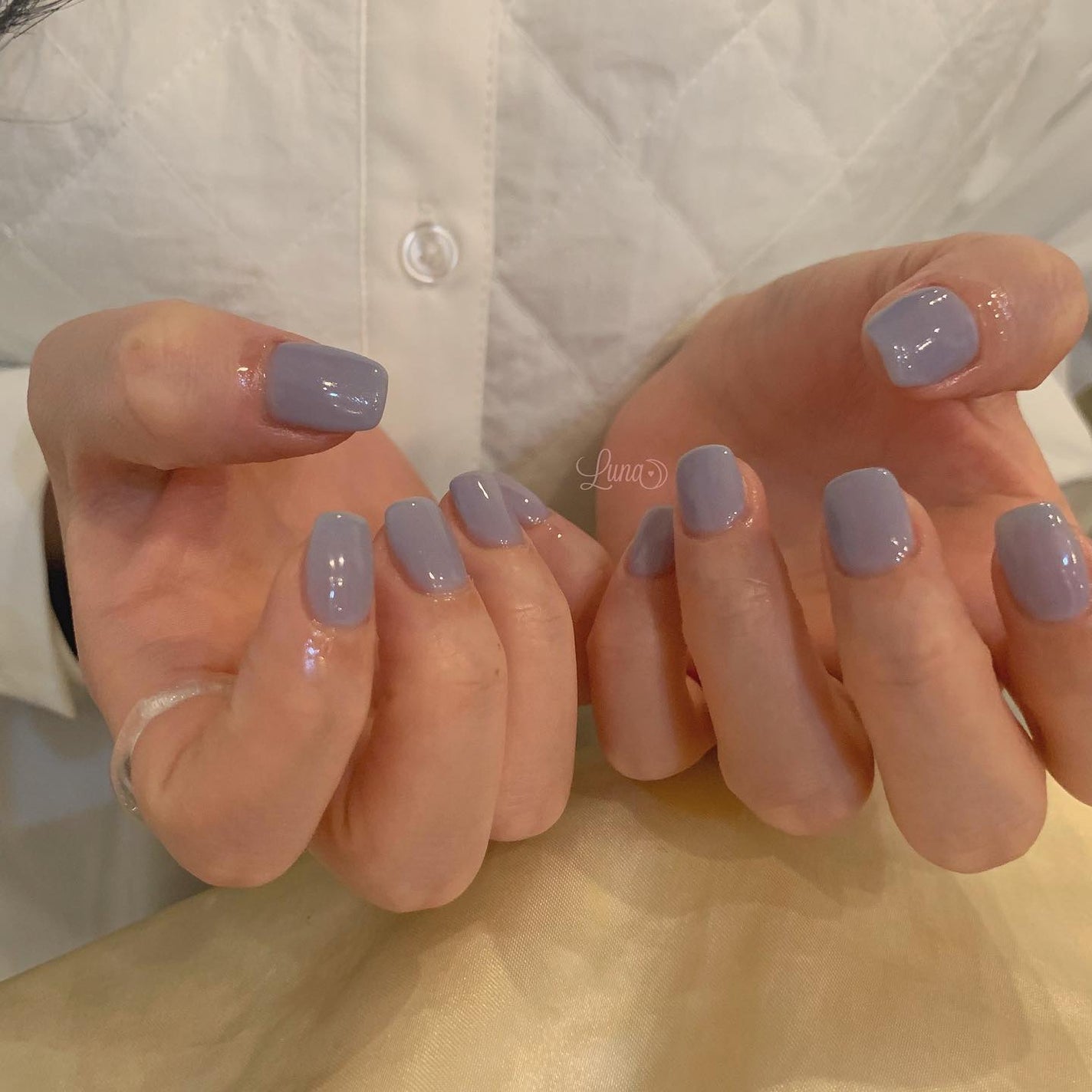 Iuna. Mizuki on LIPS 「.🥣#nail#nailstagram#gelnail#ジェ..」(1枚目)