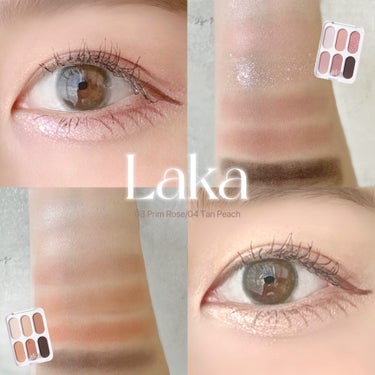 Laka フォーエバー6アイパレット

#03 プリムローズ
#04 タンピーチ
を使用させて頂きました✨✨✨


どっちのパレットも使いやすいお色味🫶🏽

プリムローズの方はグリッターがかわいく
涙袋