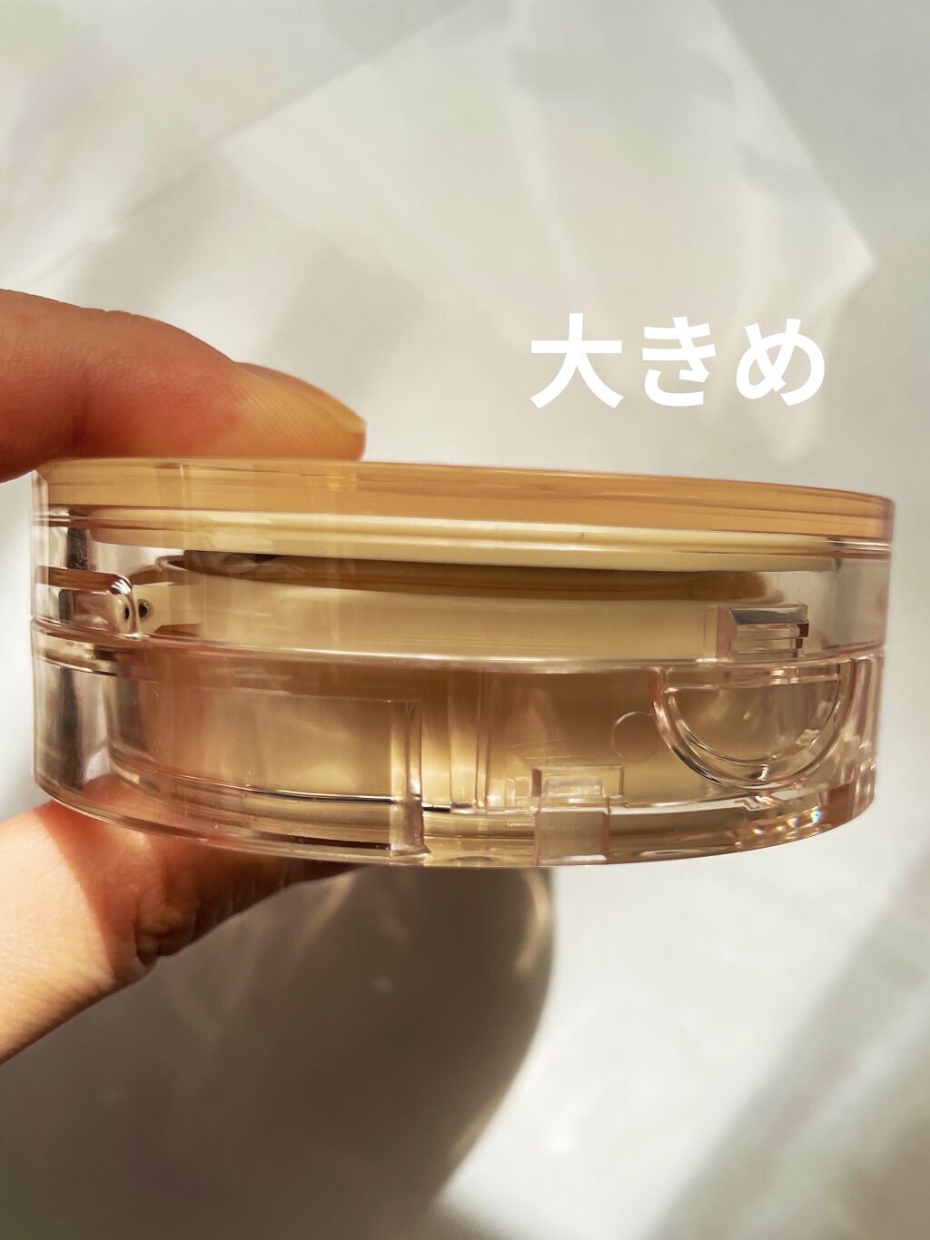 スキンチューンヴィーガンカバークッション 1.5ニュートラルチューン/AMUSE/クッションファンデーションを使ったクチコミ（3枚目）