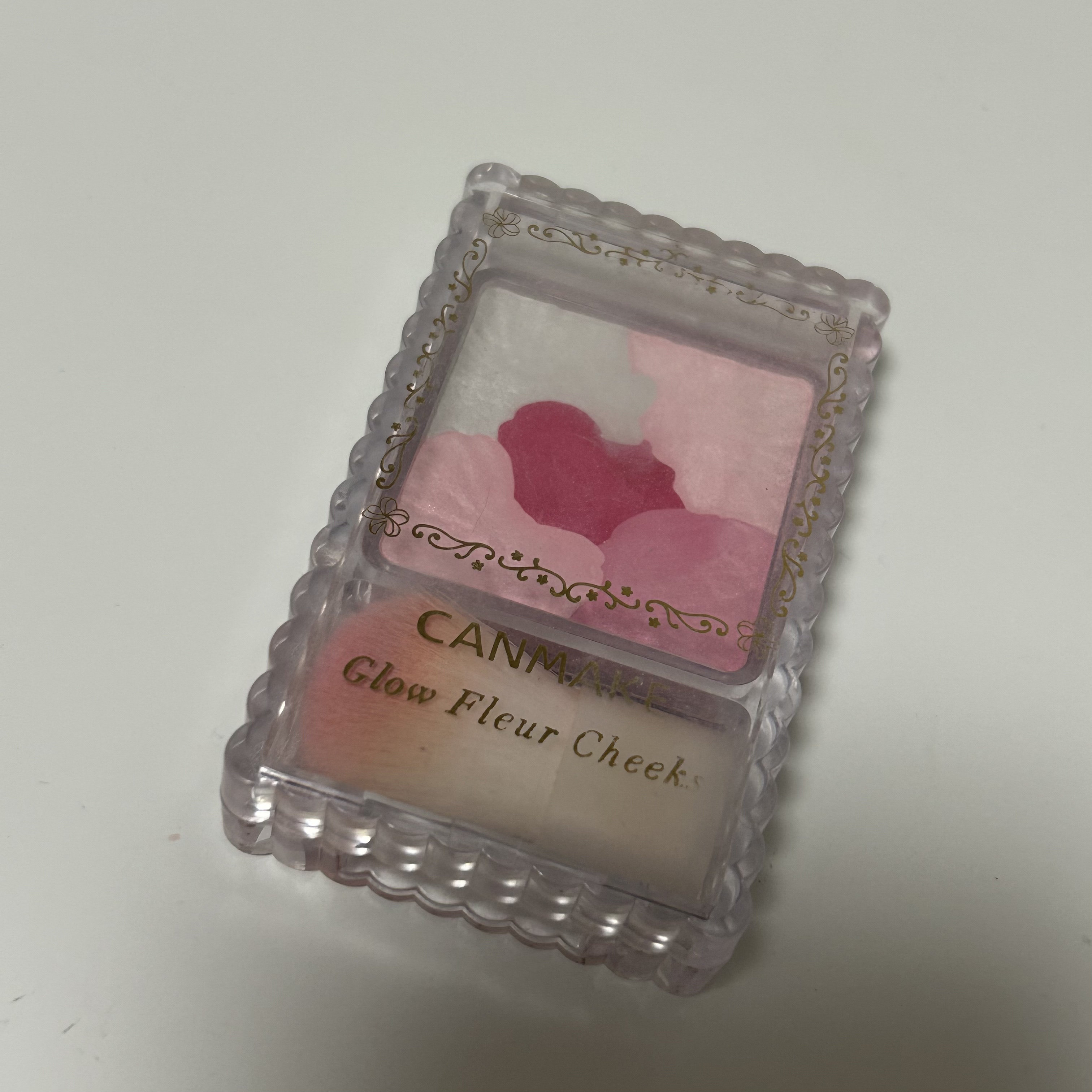 グロウフルールチークス/キャンメイク/パウダーチークを使ったクチコミ（1枚目）