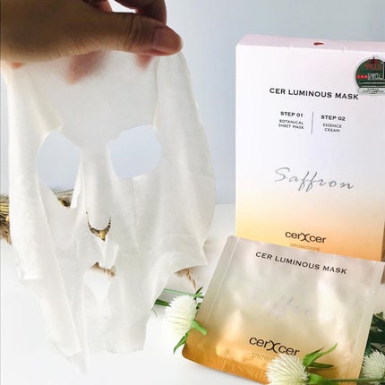 ルミナスマスク (ケアクリーム付き) /cerXcer/シートマスク・パックを使ったクチコミ(7枚目)