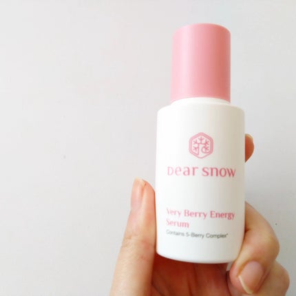 Dear snow ベリーベリーエナジーセラムのクチコミ「Dear snowさんより
商品提供いただいた
✅ベリーベリーセラム
透明でとろみのあるジ.....」(1枚目)