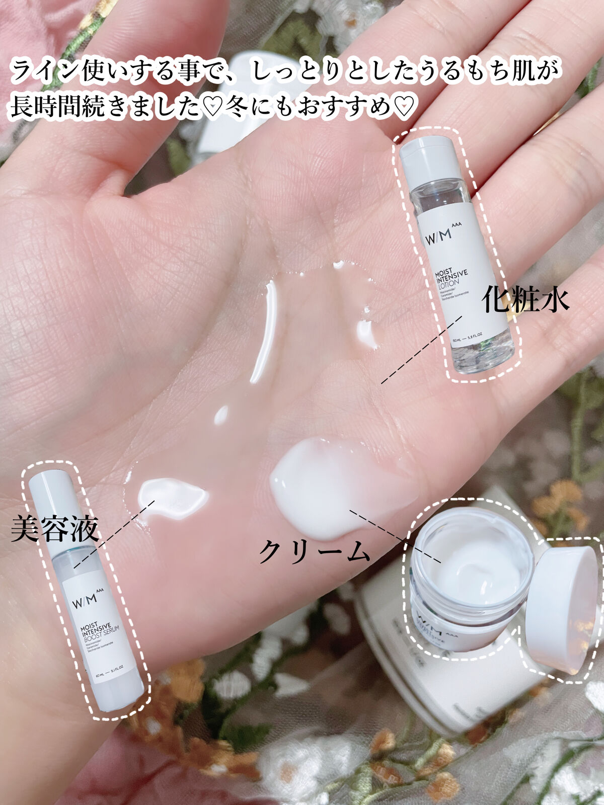 モイストインテンシブ ブーストセラム / W/M AAAの口コミ | おすすめ